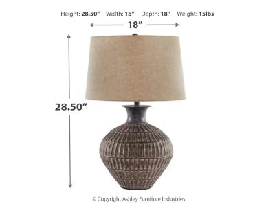 Metal Table Lamp (1/CN)/Magan L207354