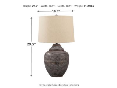 Metal Table Lamp (1/CN) L207404