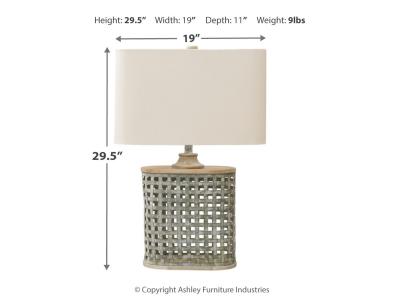 Metal Table Lamp (1/CN) L208234