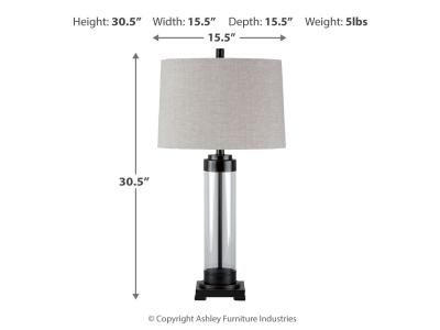 Glass Table Lamp (1/CN)/Talar L430164