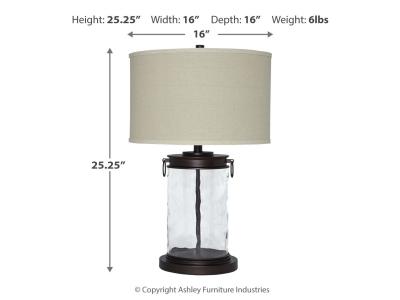 Glass Table Lamp (1/CN) L430324