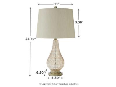 Glass Table Lamp (1/CN)/Latoya L430594