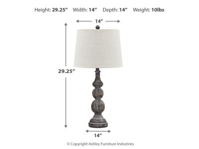 Mair Poly Table Lamp - (1/CN) - L276014