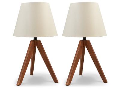 Wood Table Lamp (2/CN) L329084