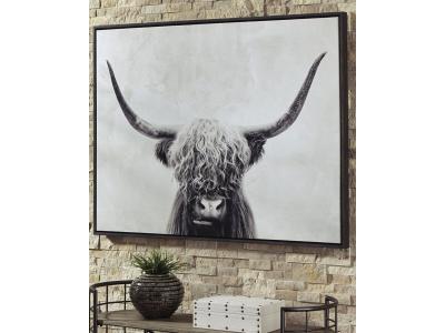 Wall Art/Pancho/Black/White A8000258