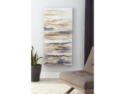 Wall Art/Joely/Blue/Tan A8000277