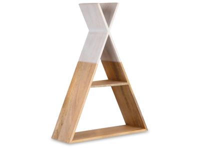 Wall Shelf/Cadel/White/Natural A8010201