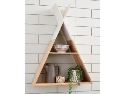 Wall Shelf/Cadel/White/Natural A8010201