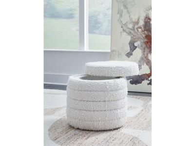 Storage Ottoman/Duntler/Ivory - A3000678