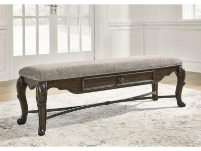 Maylee Upholstered Storage Dining Bench - D947-00