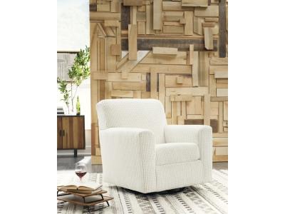 Herstow Swivel Glider Accent Chair - A3000365C