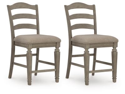 Upholstered Barstool (2/CN) - D751-124