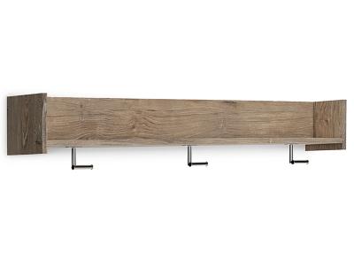 Wall Mounted Coat Rack w/Shelf EA2270-151