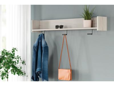 Wall Mounted Coat Rack w/Shelf EA1864-151