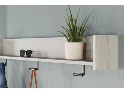 Wall Mounted Coat Rack w/Shelf EA1864-151