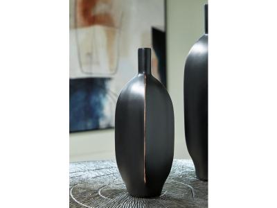 Vase (3/CS)/Rhaveney/Black A2000550