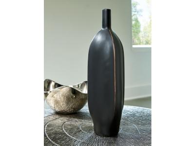 Vase (3/CS)/Rhaveney/Black A2000551