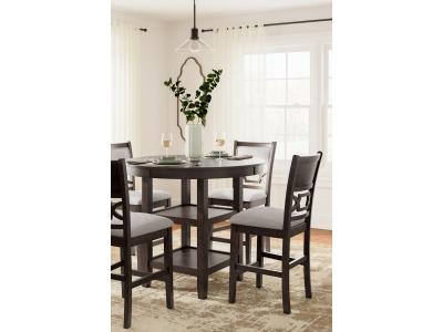 Langwest 5 Piece  Counter Height Dining Set in Brown - D422-223