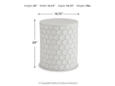 Stool/Polly/White A3000013