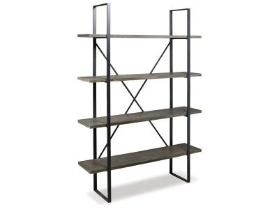 Bookcase/Gilesgrove/Black/Gray A4000017