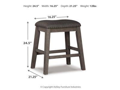 Upholstered Stool (2/CN) D388-024