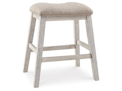 Upholstered Stool (2/CN) D394-024