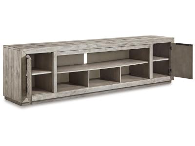 XL TV Stand w/Fireplace Option W996-78