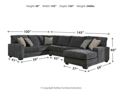 Tracling 3-piece Sectional With Chaise - 72600S2