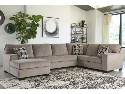 Ballinasloe 3 Piece LAF Sectional in Platinum - 80702S1