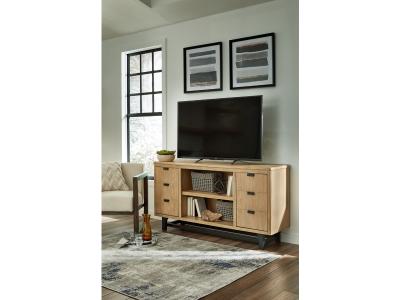 LG TV Stand w/Fireplace Option W761-68