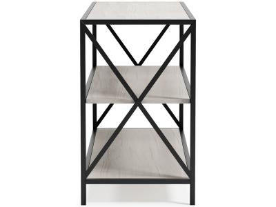 Bookcase/Bayflynn/White/Black H288-60