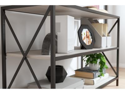 Bookcase/Bayflynn/White/Black H288-60