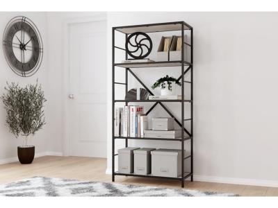 Bookcase/Bayflynn/White/Black H288-70