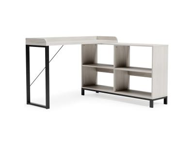 L-Desk/Bayflynn/White/Black H288-24