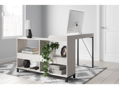 L-Desk/Bayflynn/White/Black H288-24