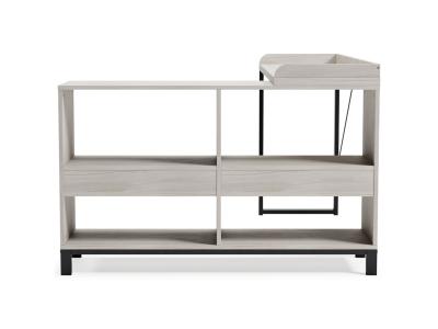 L-Desk/Bayflynn/White/Black H288-24