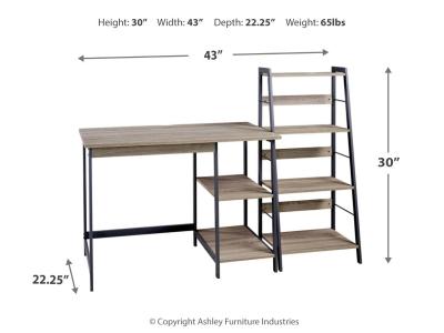 Home Office Desk and Shelf Z1411838