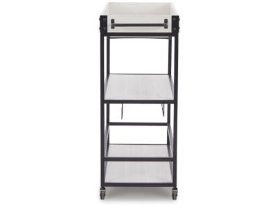 Bar Cart/Bayflynn/White/Black A4000393