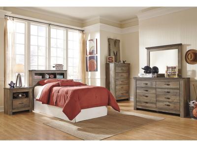 Twin Bookcase Headboard B446-63