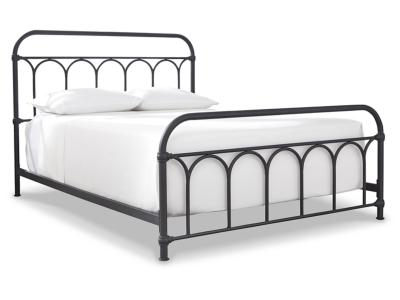 Nashburg Queen Metal Bed -  B280-681