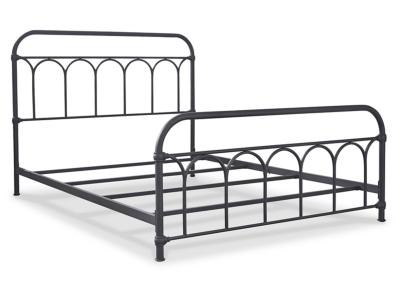 Nashburg Queen Metal Bed -  B280-681