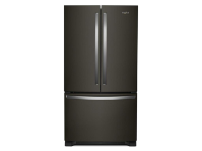 36" Whirlpool 20 Cu. Ft. French Door Bottom Mount Counter Depth Refrigerator - WRFC2036RV