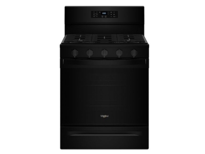 30" Whirlpool 5.0 Cu. Ft. Freestanding Gas Range with Air Fry - WFGS5030RB