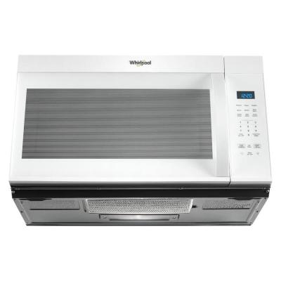 30" Whirlpool 1.7 Cu. Ft. Over The Range Microwave with 900-Watts Cooking Power in White - YWMMS3130RW