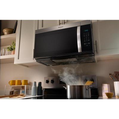 30" Whirlpool 1.7 Cu. Ft. Over The Range Microwave with 900-Watts Cooking Power - YWMMS3130RZ