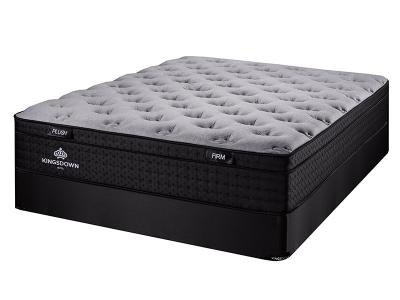 Kingsdown Vienna Plush Mattress & Box - Euro Top - 1270 Coils