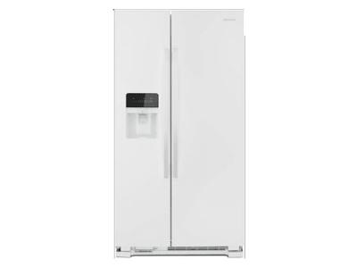 33" Amana Side-by-Side Refrigerator with Dual Pad External Ice and Water Dispenser - ASI2175GRW