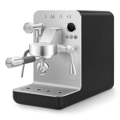 SMEG Espresso Manual Coffee Machine in Black - EMC02BLMUS