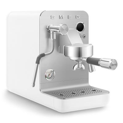 SMEG Espresso Manual Coffee Machine in White - EMC02WHMUS