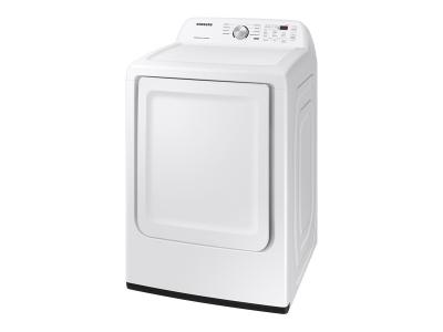 27" Samsung 7.2 Cu. Ft. Dryer With Sensor Dry In White - DVE45T3200W